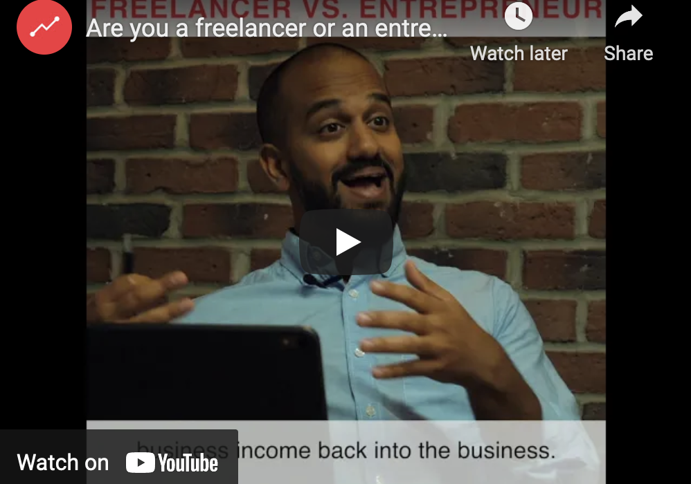 Are you a freelancer or an entrepreneur?